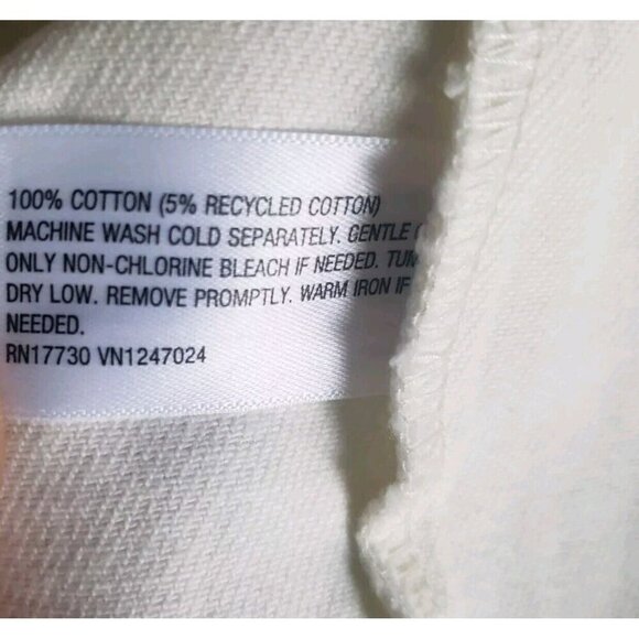 Future Collective w/ Jenny K. Women's Asymmetrical Ruffle Denim Mini Dress Sz 16 - Picture 13 of 16